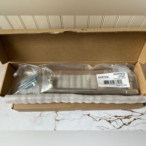 SET OF 3 EMTEK JASPER 6” PULL in POLISHED NICKEL - US14 | MODEL 86689US14 | NEW